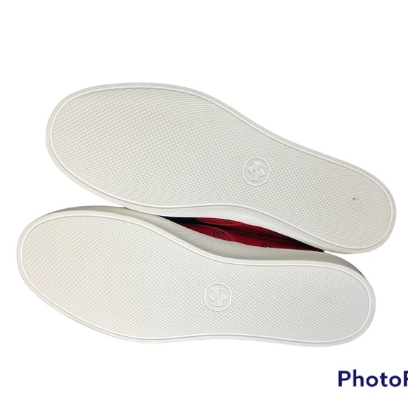 Gucci Red Ghost Dublin Slip-On Sneakers - Picture 5 of 6